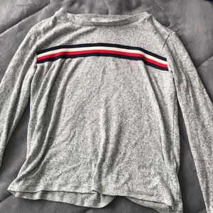 Soft grey sweatshirt